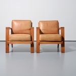 Pair of Rene Gabriel Lounge Chairs